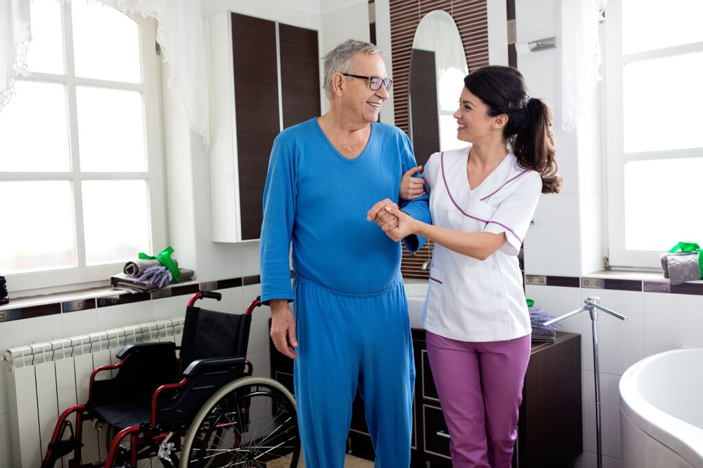 Personal care service helps seniors bathe safely at home while protecting their dignity, reducing fall risks, and supporting daily independence.