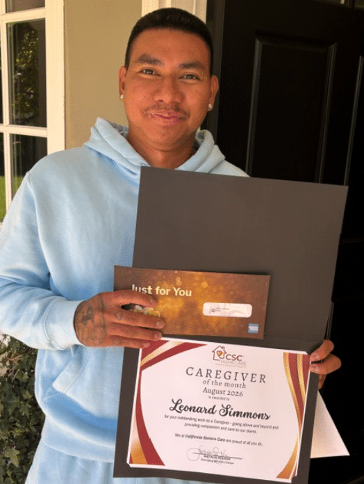 Celebrating Leonard Simmons, Our August Caregiver of the Month